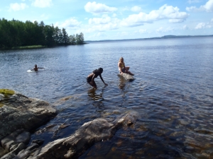 Badepause Finnland2014