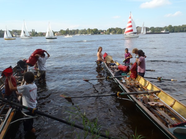 Badestrand Havel Ruderer Tegelort 2011