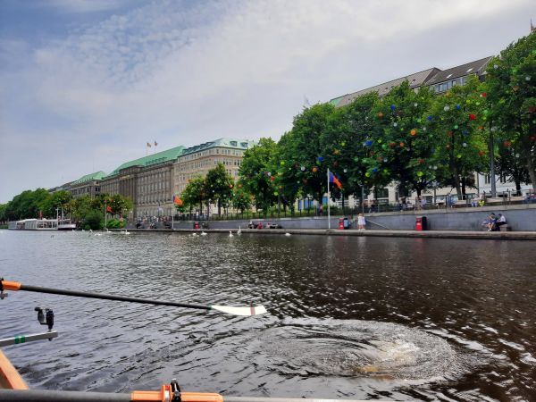 Binnenalster Hamburg 2021