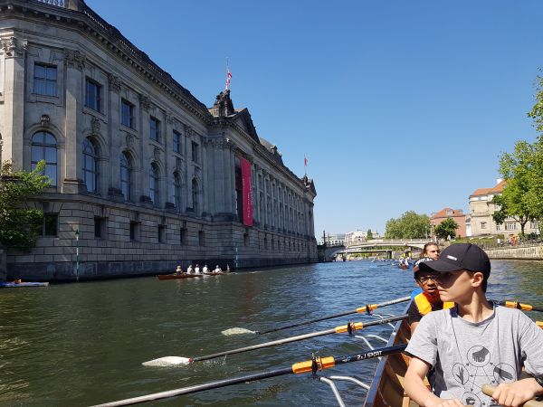 Bode Museum vom Ruderboot 2019