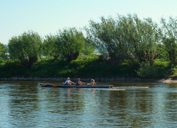 C- Zweier auf dem Wesermarathon 11