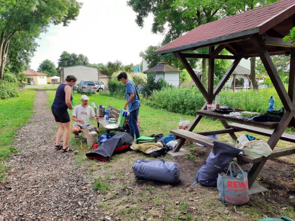 Camping Abendessen Liebenwalde 2021