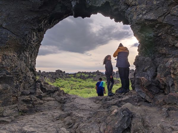 Dimmuborgir Felstor  Island 2022