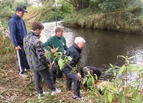 Einsteigen an der Ilmenau USE2012