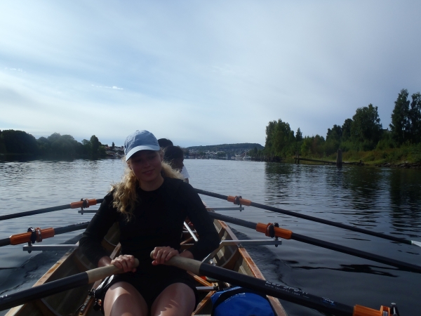 Porsgrunn auf dem Weg zum Meer 2018