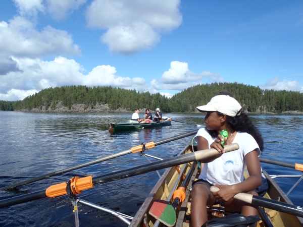 Ruderboote Saimaa Finnland 2016