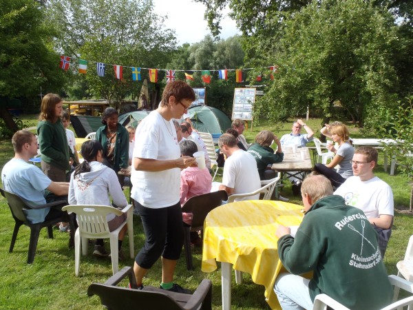 Ruderer bei der Sternfahrt Kleinmachnow 2011