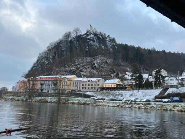 Rudern durch Decin Elbe 2022