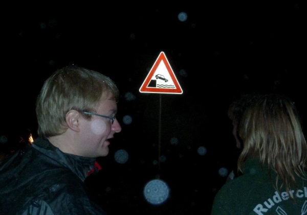 Silvesterfeuerwerk in Arneburg 2011