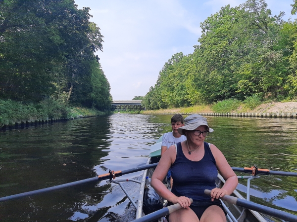 Teltowkanal auf dem Rueckweg Spreewald 2020